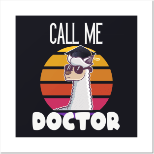 Call me Doctor Lama graduate funny gift Posters and Art